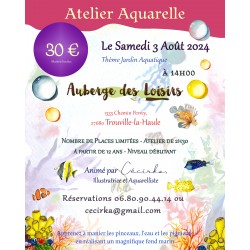 03/08 - Atelier aquarelle