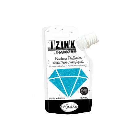 Izink diamond - Bleu caraibe