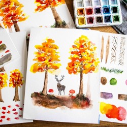 16/11 - Atelier aquarelle