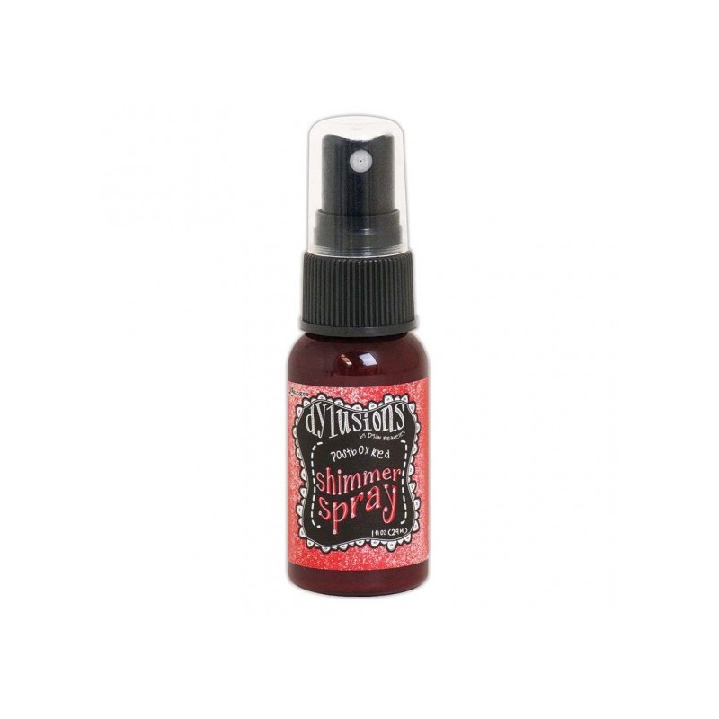 Dylusions Shimmer spray - Postbox red