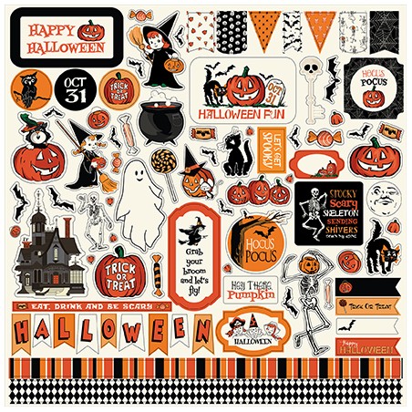 Stickers - Halloween fun - Carta bella