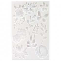 Moule silicone - Floral