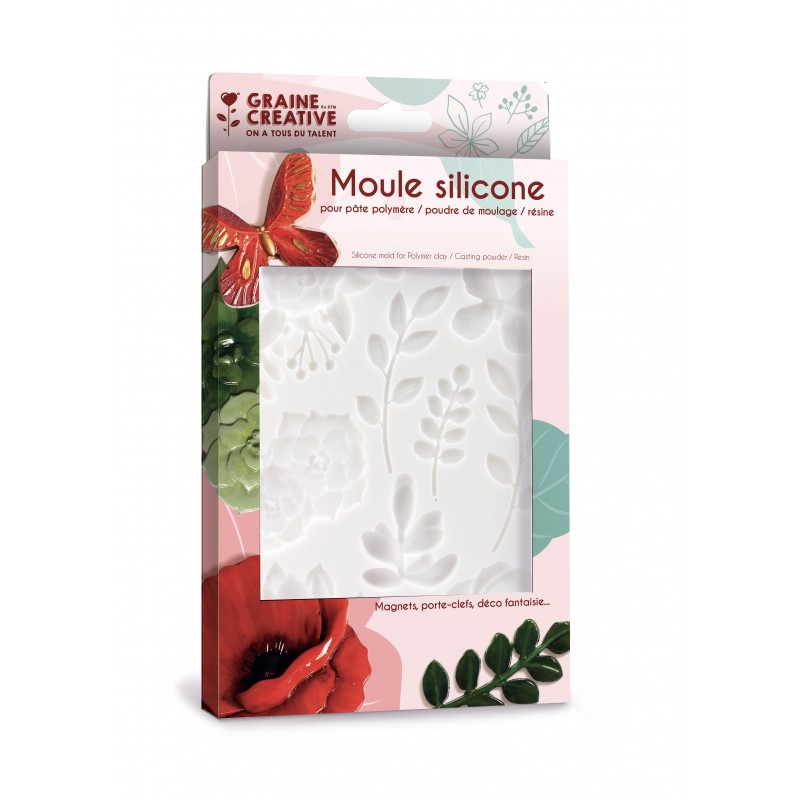 Moule silicone - Floral