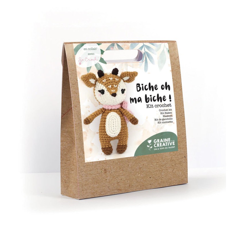 Kit crochet Amigurumi Biche oh ma biche