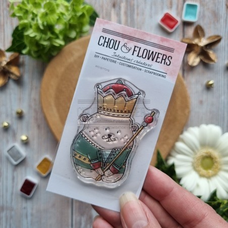 Tampon - Doudou Nutcracker - It's always tea time - Chou and flowers