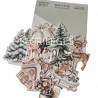 33 die-cuts Hiver cosy