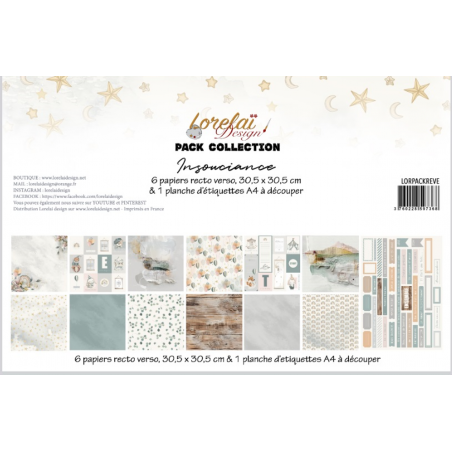 Pack de papiers Insouciance - Lorelaï Design