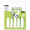 Blending brushes - Brosses de mélange - Vert