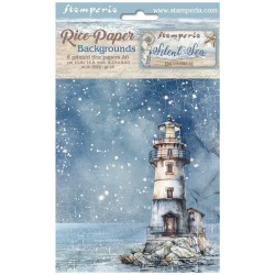 Set de 8 papiers de riz -...