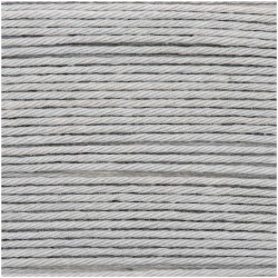 Fil à crocheter - Gris argenté - 058 - Ricorumi