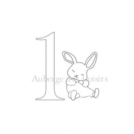 Chiffre 1 - Lapin